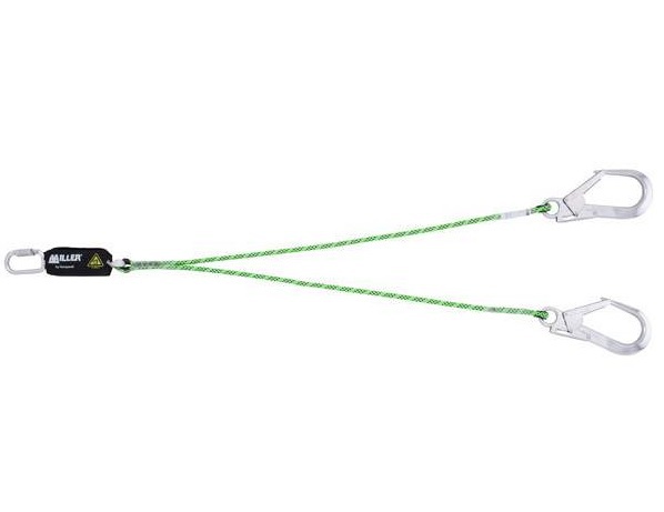 Longe drisse double edge 1m connecteurs grande ouverture