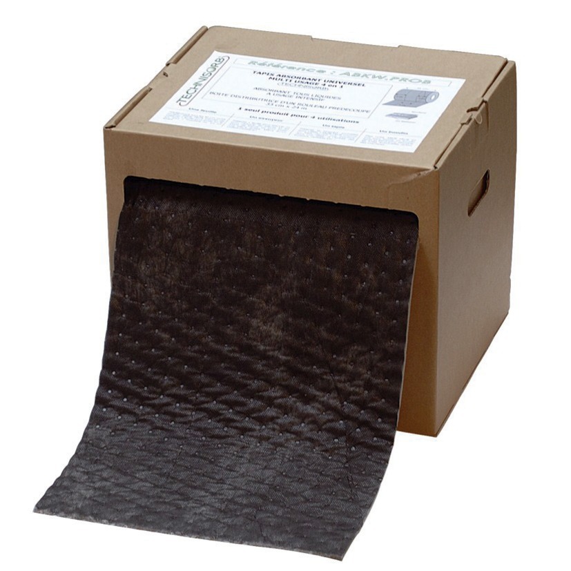 ABSORBANT DE SOL NOIR - ROULEAU