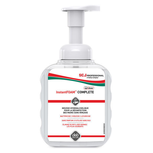 MOUSSE HYDROALCOOLIQUE INSTANTFOAM® COMPLETE OPTIDOSE&trade; 400ML