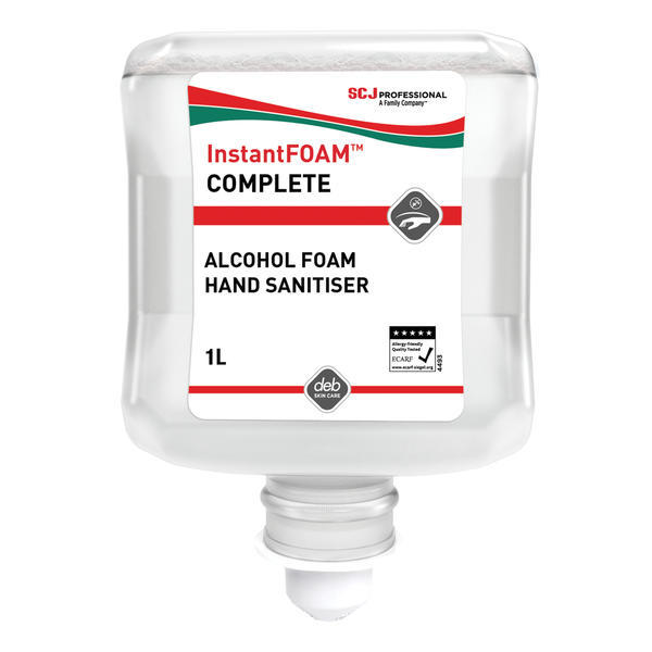 MOUSSE HYDROALCOOLIQUE INSTANTFOAM® COMPLETE 1L