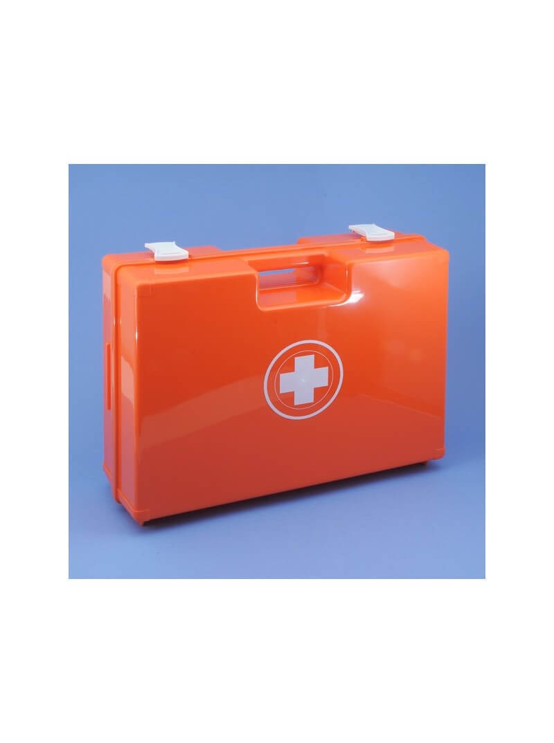Trousse de secours ABS orange 400x300x150mm