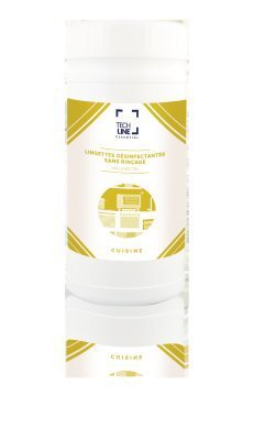 LINGETTES DÉSINFECTANTES SANS RINÇAGE MAINS & SURFACES