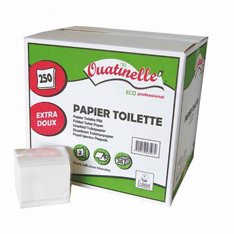 PAPIER TOILETTE PLIÉ 250F