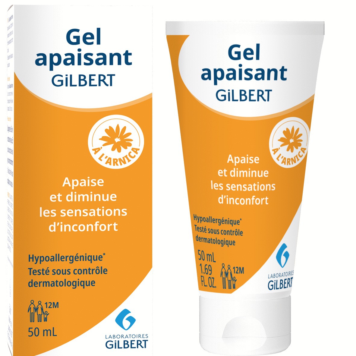 Gel apaisant à l'arnica 50mL