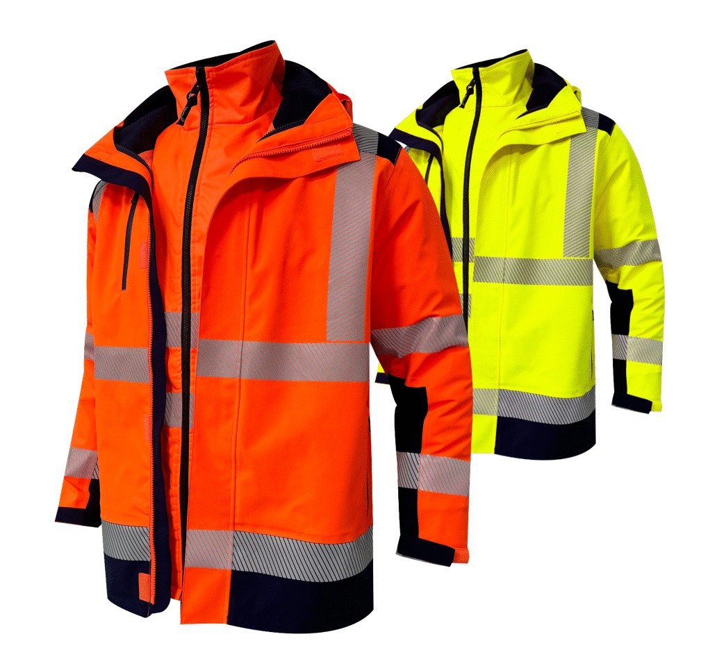 VESTE HV 4 EN 1 LIMA FUJI RECYCLEE - (veste+blouson)