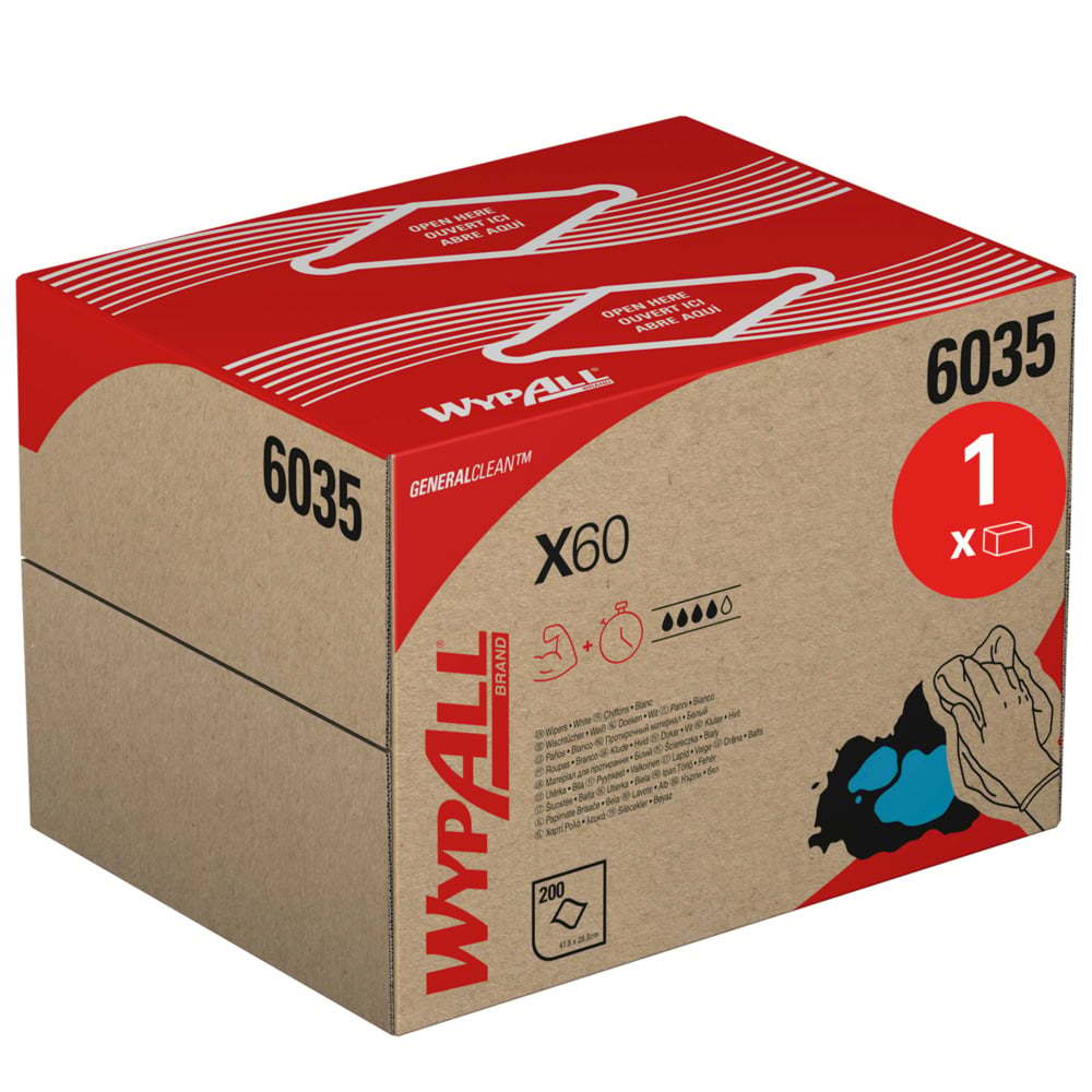 WYPALL® X60 - 6035 CHIFFONS BRAG&trade; BOX 200F