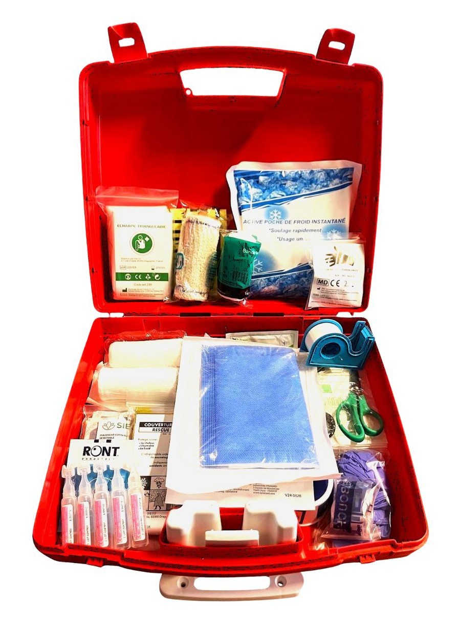 Trousse de secours garnie Agro-Restauration