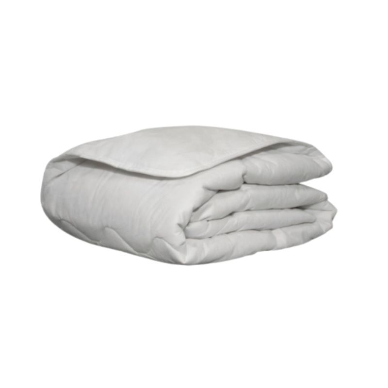 Couette jetable blanche pour lit 1 place 140x200cm