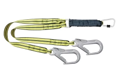 LONGE FOURCHE EN SANGLE ANTISTATIQUE ATEX AVEC ABSORBEUR D'ÉNERGIE FREEBLAST