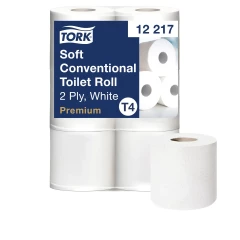 PAPIER TOILETTE PETIT ROULEAU T4 198F (X6)
