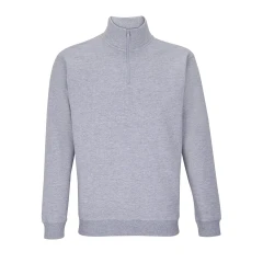 SWEAT COL ZIP RECYCLE CONRAD COTON-POLY