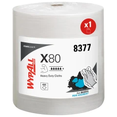 WYPALL® X80 - 8377 CHIFFONS DE NETTOYAGE REUTILISABLES 455F