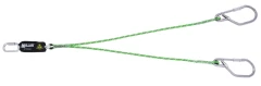 Longe drisse double edge 1.2m connecteurs grande ouverture