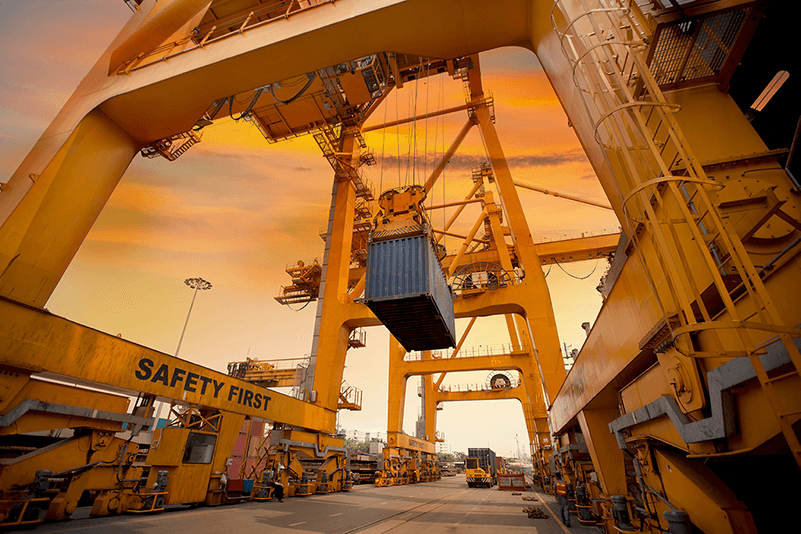 container-operation-port-export